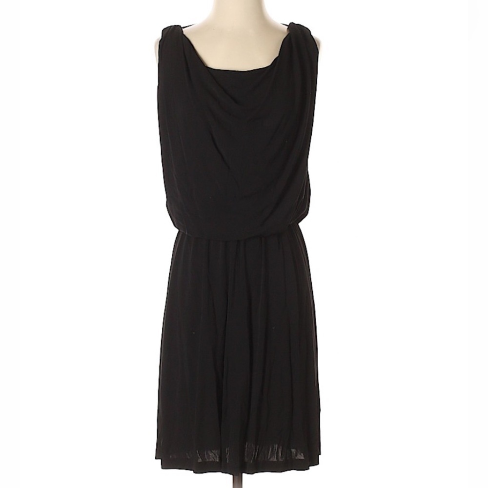 Halston Heritage Black Sleeveless Dress, MSRP $375